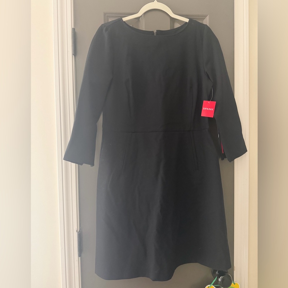 Spanx black dress NWT